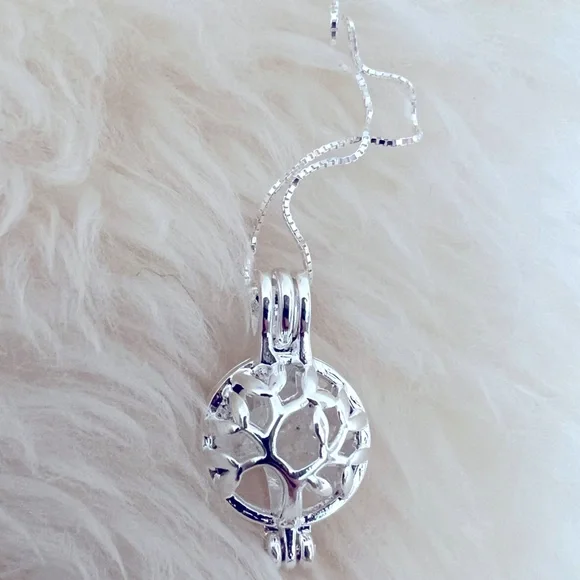 Tree of Life Phenakite /Phenacite locket - Picture 12 of 15